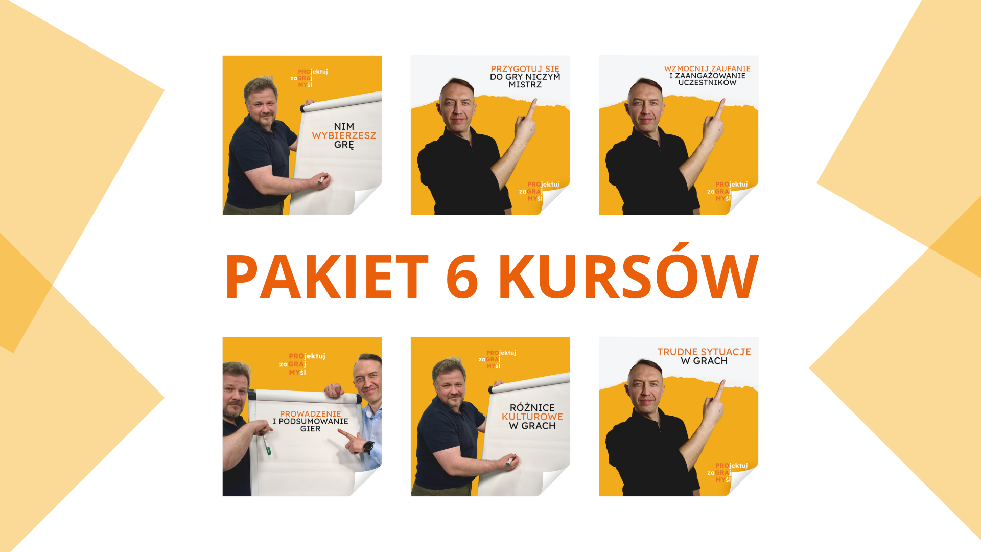 Mistrz prowadzenia gier szkoleniowych – pakiet 6 kursów